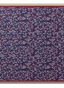 Charles Tyrwhitt Ανδρικό Μαντήλι Τσέπης Floral από Μετάξι σε Μπλε