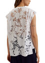 VLEENA PRINTED BURNOUT SLEEVELESS TOP WOMEN TED BAKER
