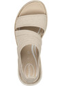 Tamaris Comfort Beige/Gold Ανατομικά Πέδιλα Μπεζ (8-88727-44-499)