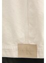 Σακάκι με λινό μείγμα Calvin Klein Jeans χρώμα: μπεζ, J30J327212