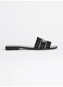Παντόφλες Karl Lagerfeld SKOOT II χρώμα: μαύρο, KL80411