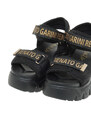 Γυναικεία Flatforms Renato Garini DMD-240629-2 Μαύρο Χρυσό U428A2924340