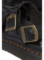 Δερμάτινα σανδάλια Dr. Martens Wrenlie χρώμα: μαύρο, DM31524001