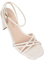 SANTE - Γυναικεία πέδιλα 25-231 Off White