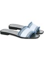 KARL LAGERFELD Σανδαλια Border KL80411 dlb-light blue denim