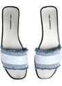 KARL LAGERFELD Σανδαλια Border KL80411 dlb-light blue denim