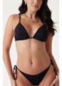 GUESS Bikini Top 4G Rhinestone Triang E5GJ13MC040 jblk jet black a996