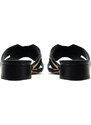 PONY SKIN ANIMAL PRINT FLAT MULES WOMEN MOURTZI