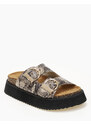 issue Σανδάλια flatform με ψηλή σόλα και αγκράφες - Snake - 061011