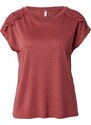 ONLY Μπλουζάκι 'ONLSIA' κόκκινο σκουριάς