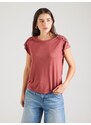 ONLY Μπλουζάκι 'ONLSIA' κόκκινο σκουριάς