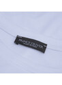 Prince Oliver Crew Neck Τ-Shirt Λευκό in Tencel Fabric Modern Fit