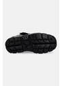 Δερμάτινα αθλητικά παπούτσια New Rock NOMADA NEGRO, TOWER NEGRO ACERO χρώμα: μαύρο, M.285C.S1