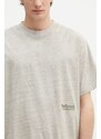 Μπλουζάκι Barbour Barbour Calton Linen Blend OS Fit T-Shirt χρώμα: μπεζ, MTS1404