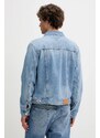 Τζιν μπουφάν Tommy Jeans χρώμα: μπλε, DM0DM21916