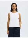 SELECTED Τοπ 'SLFEssential' λευκό