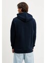 Βαμβακερή μπλούζα Tommy Jeans χρώμα: ναυτικό μπλε, με κουκούλα, DM0DM21623