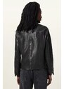 Δερμάτινο μπουφάν AllSaints MILLER χρώμα: μαύρο, M009LA