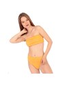 Silia D Κίτρινο Strapless Μπικίνι Μαγιό