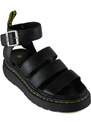 Silia D Μαύρο Gladiator Flatform Σανδάλι