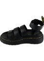 Silia D Μαύρο Gladiator Flatform Σανδάλι