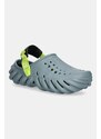 Παντόφλες Crocs X - (Echo) Clog χρώμα: πράσινο, 207937