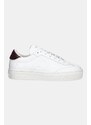 Δερμάτινα αθλητικά παπούτσια Furla Enjoy Lace-Up Sneaker χρώμα: άσπρο, YJ10ENJ BX4054 4187S