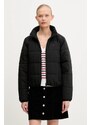 Μπουφάν Tommy Jeans χρώμα: μαύρο, DW0DW20958
