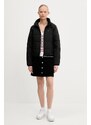 Μπουφάν Tommy Jeans χρώμα: μαύρο, DW0DW20958
