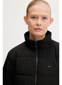 Μπουφάν Tommy Jeans χρώμα: μαύρο, DW0DW20958
