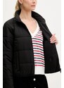 Μπουφάν Tommy Jeans χρώμα: μαύρο, DW0DW20958