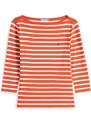 TOMMY HILFIGER Μπλουζάκι 'New Cody' πορτοκαλί / λευκό