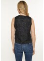 usha FESTIVAL Γιλέκο 'Fashion Look' μαύρο
