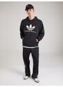 ADIDAS ORIGINALS Μπλούζα φούτερ 'OG FOUN.' μαύρο / λευκό