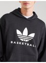 ADIDAS ORIGINALS Μπλούζα φούτερ 'OG FOUN.' μαύρο / λευκό