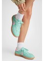 Δερμάτινα αθλητικά παπούτσια Converse Run Star Trainer χρώμα: πράσινο, A15090C