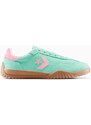 Δερμάτινα αθλητικά παπούτσια Converse Run Star Trainer χρώμα: πράσινο, A15090C