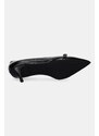 Δερμάτινες γόβες Furla Sfera Decollete χρώμα: μαύρο, YJ62SFE BX4035 O6000