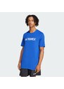 ADIDAS TERREX Λειτουργικό μπλουζάκι 'Multi Climacool Logo Tech' μπλε ουρανού / λευκό