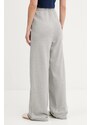 Βαμβακερό παντελόνι adidas Originals Essentials χρώμα: γκρι, JW2811