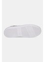 Δερμάτινα αθλητικά παπούτσια Tommy Hilfiger ESSENTIAL PLATFORM COURT SNEAKER χρώμα: μαύρο, FW0FW08756