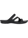 Crocs Γυναικείες Παντόφλες Swiftwater Sandal W, Χρώμα: Μαύρο