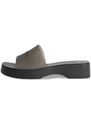 Calvin Klein Γυναικείες Πλατφόρμες Wedge Embossed Logo, Χρώμα: Pvh Black