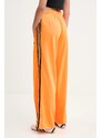 Παντελόνι φόρμας adidas Originals Firebird χρώμα: πορτοκαλί, JY2694