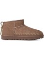 Μπότες χιονιού σουέτ UGG Classic Ultra Mini Biarritz