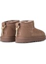 Μπότες χιονιού σουέτ UGG Classic Ultra Mini Biarritz