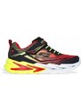 Skechers Lighted Gore & Strap Sneaker W/ Midsole Techpiece (400139L BKRD)