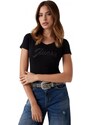 Guess CN SS EMBRO SCRIPT LOGO TEE ΜΠΛΟΥΖΑ ΓΥΝΑΙΚΕΙΑ (W5YI46J1314 G011)