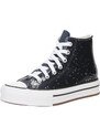CONVERSE Σνίκερ 'CTAS' ναυτικό μπλε / ασημί / λευκό