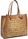 GIANNI CHIARINI Τσάντα shopper + τσαντάκι MARCELLA | με την προσθήκη δέρματος